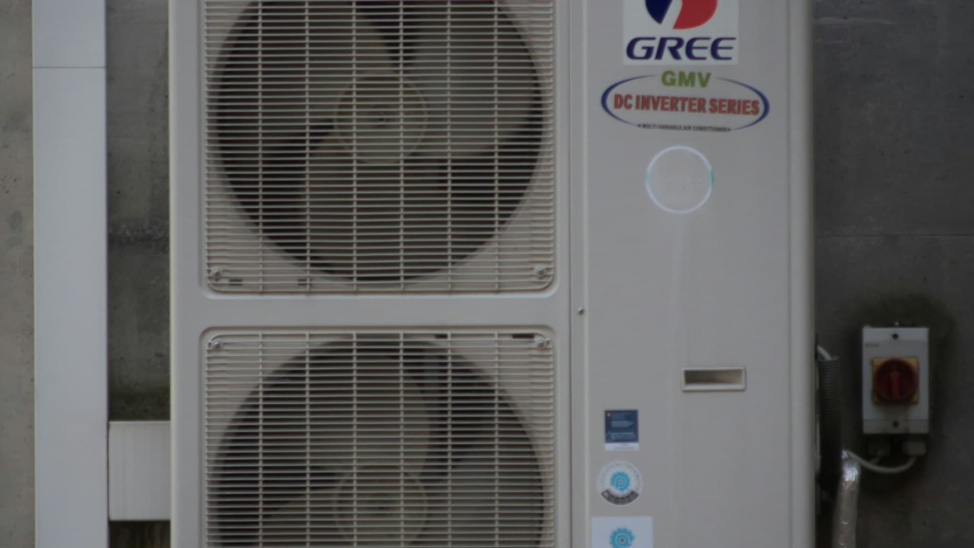 Buitenunit van een airconditioningsysteem